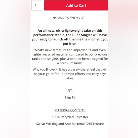 Hoka one one Ironman 70.3 singlet NWT - Picture 3 of 4